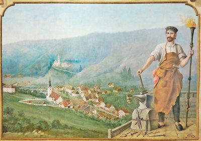 Panorama of Kropa by Matej Trpin